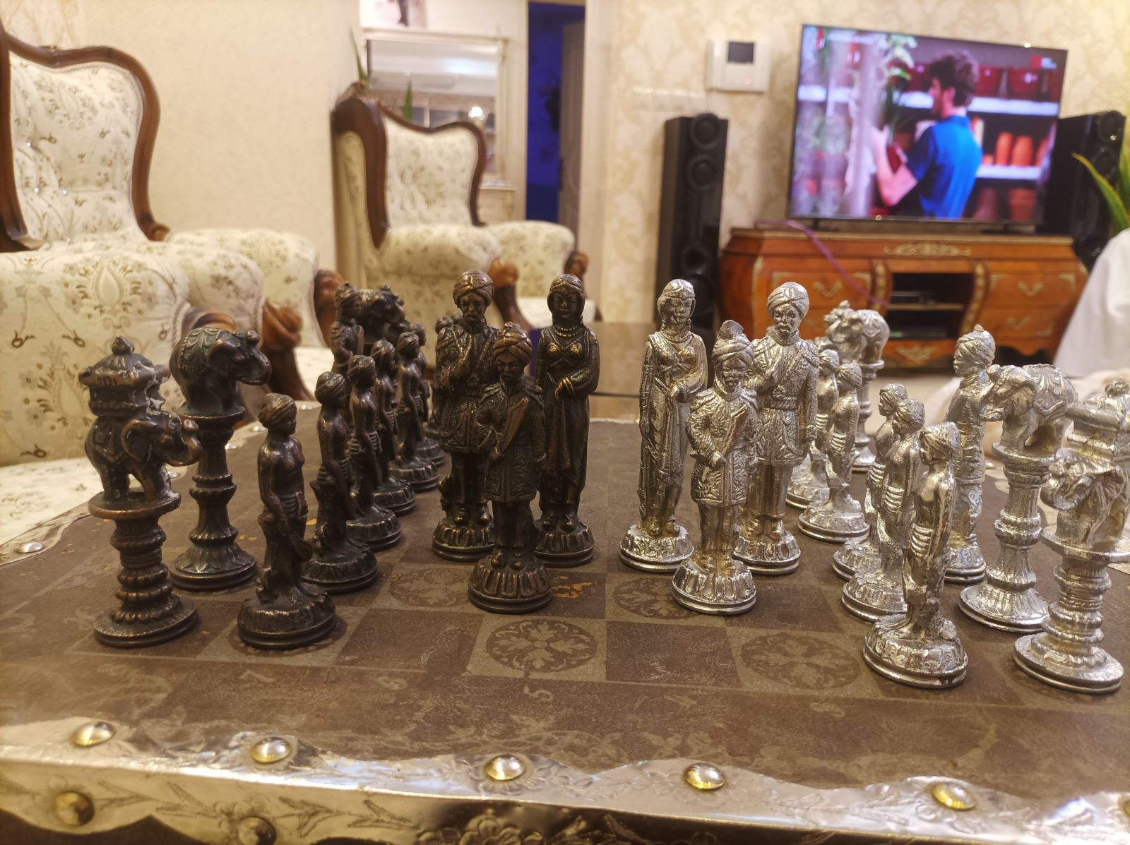 شطرنج هندی برنز آنتیک